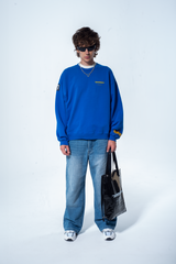 Superhuman Sweatshirt in Nautical Blue